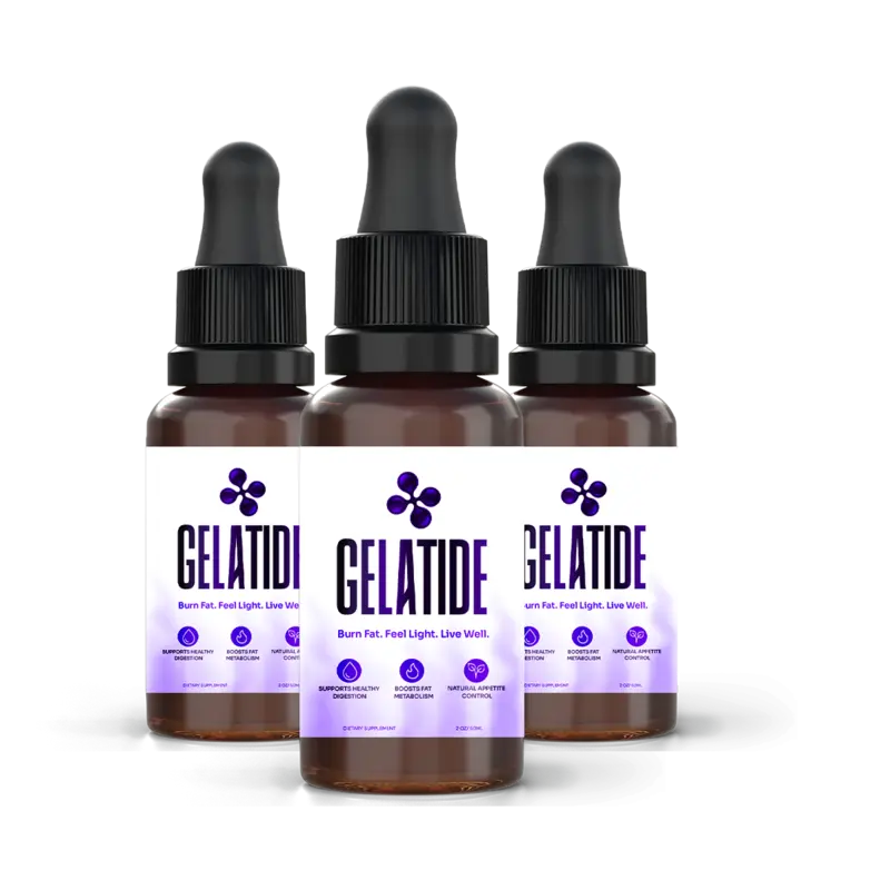 Gelatide 3 bottle package